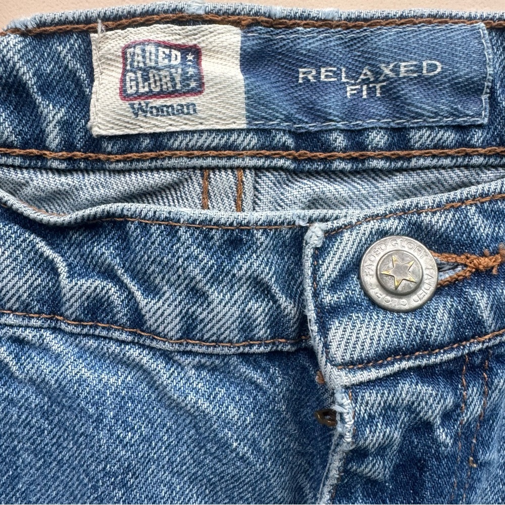 Faded Glory Relaxed Fit Blue Jeans